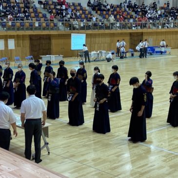 令和４年度中体連長野県剣道大会　更埴地区の活躍