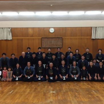 思い出の更埴体育館剣道場