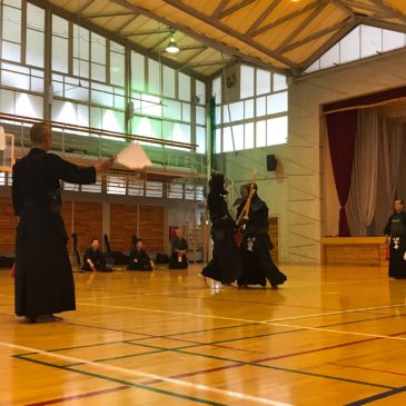 佐渡市、上越市、更埴、入間市交流稽古会