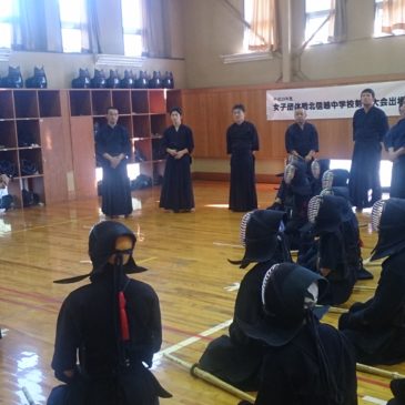 更埴剣道大会に向けた審判講習会