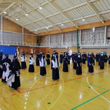 更埴中学校剣道錬成大会R3.2.13